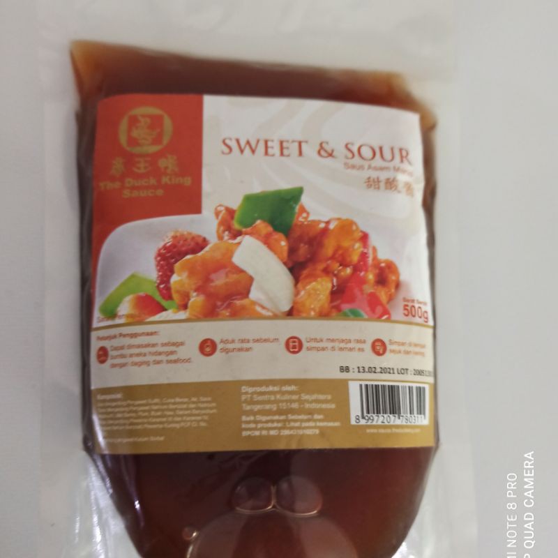 

The Duck King - Sweet And Sour isi 500gr