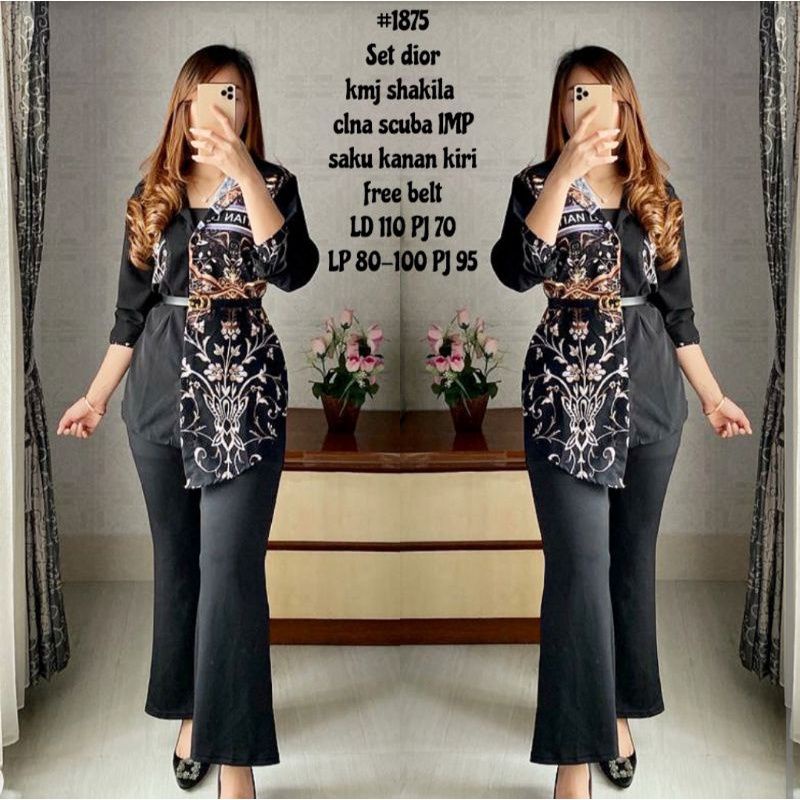 Setelan Dior PJ
