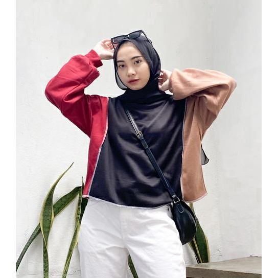 LILY OVERSIZE // SWEATER WANITA // SWEATER LILY OVERSIZE