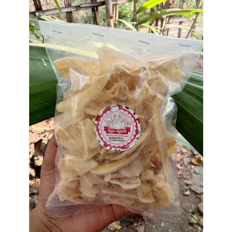 Keripik Pisang Iris Panjang / Keripik Pisang Manis / Keripik Pisang Manis Gula