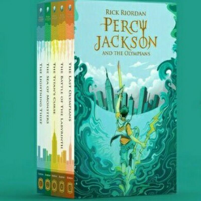 PAKET BOX SET PERCY JACKSON