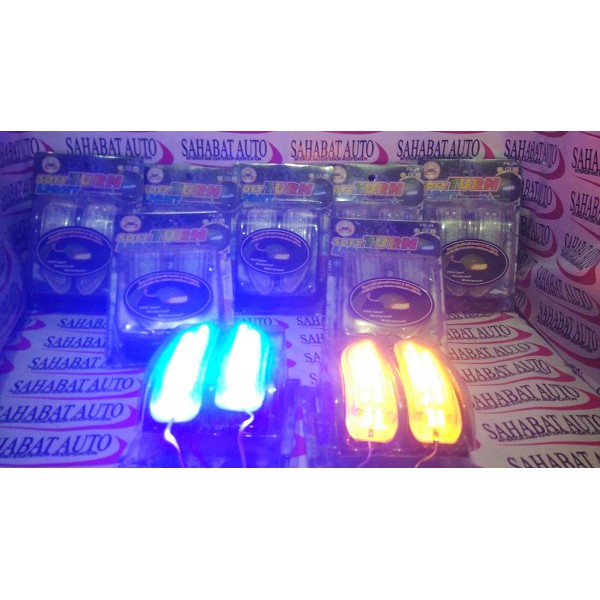 Led Spion Mobil Universal Warna Biru