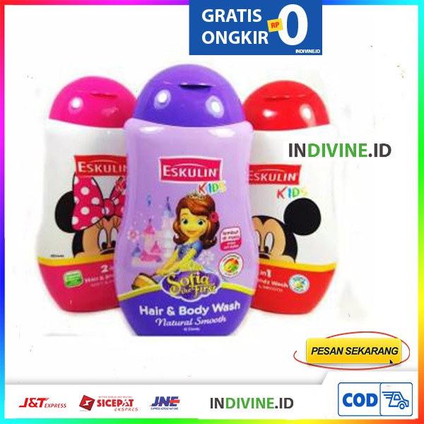 Sabun Mandi Anak Eskulin Kids 2in1 Hair And Bodywash Sabun Eskulin Kids ...