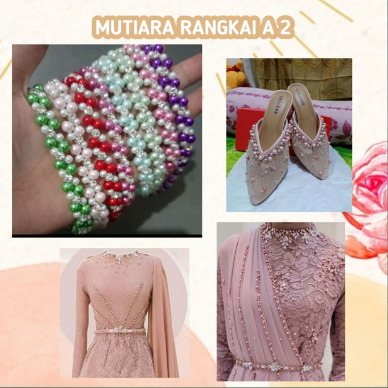 Mutiara Rangkai l Payet Rangkai l Payet Mutiara Rangkai
