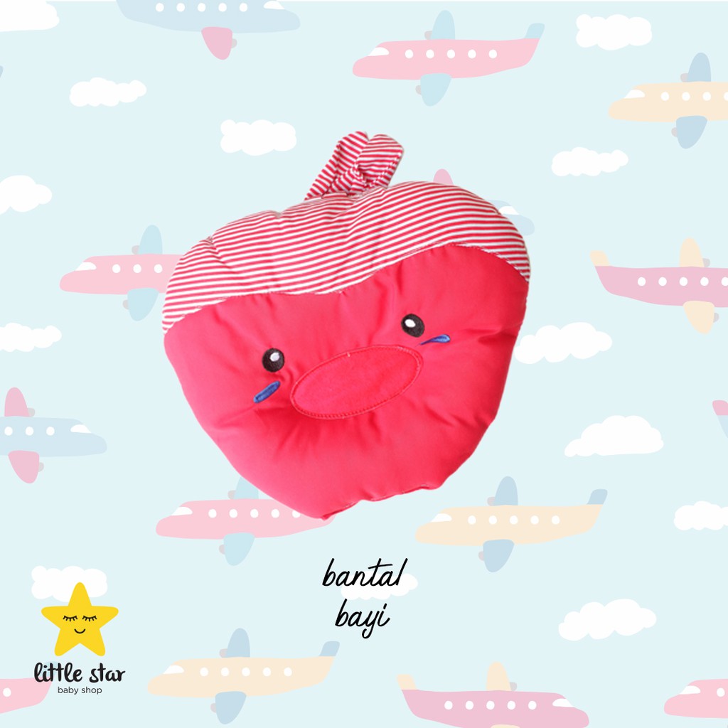 Bantal Peang Bayi Cewek Cowok | Bantal Cekung Anti Peyang