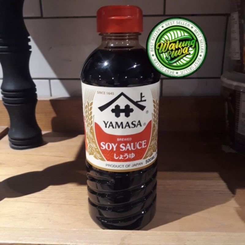 

Yamasa soy sauce brewed - kecap asin jepang 500 ml