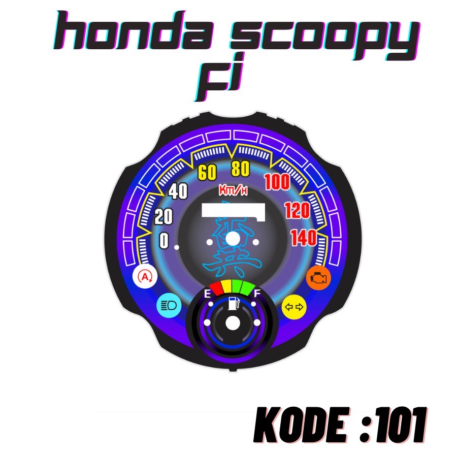 Panel Papan  Speedometer honda scoopy FI