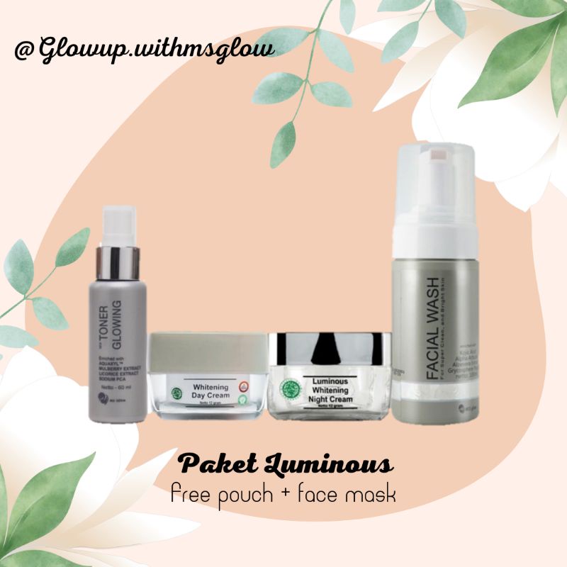 MS GLOW ORIGINAL (Paket Lengkap, Reseller Resmi) glowing