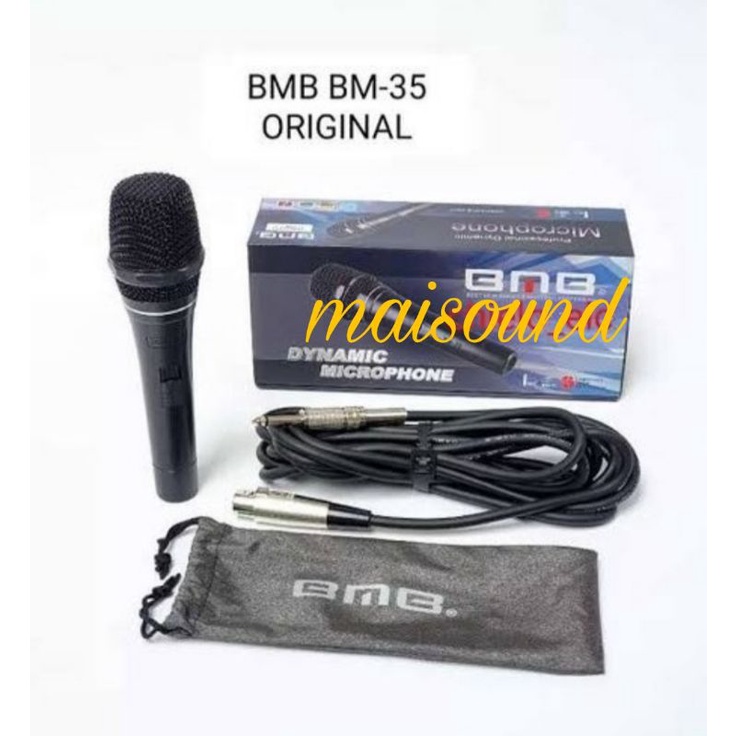 MIC KABEL BMB BM 35 ORIGINAL MICROPHONE BMB BM35 ASLI ORI
