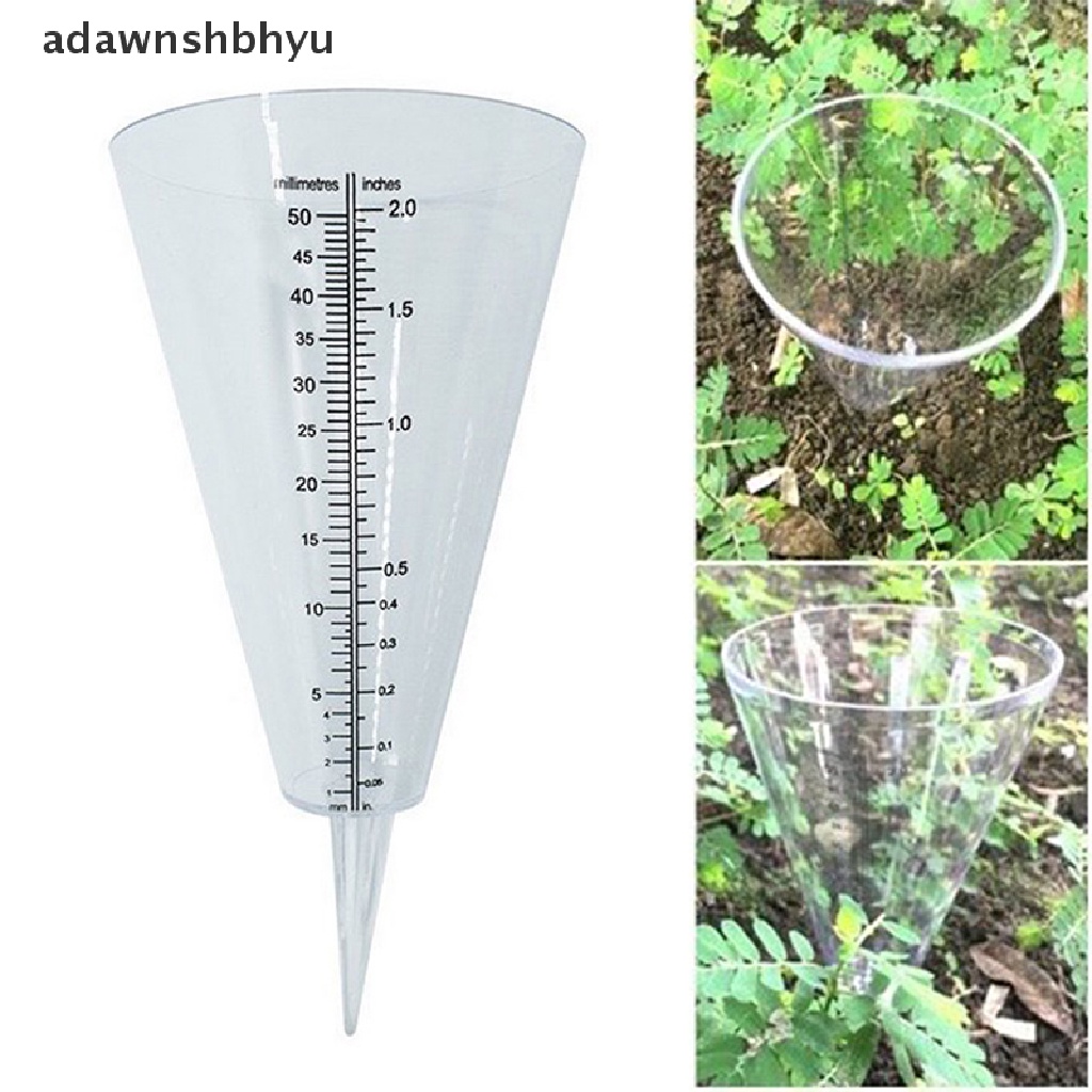 [adawnshbhyu] Cone Rain Gauge Measurement Ground Presipitation Alat Ukur Curah Hujan Taman