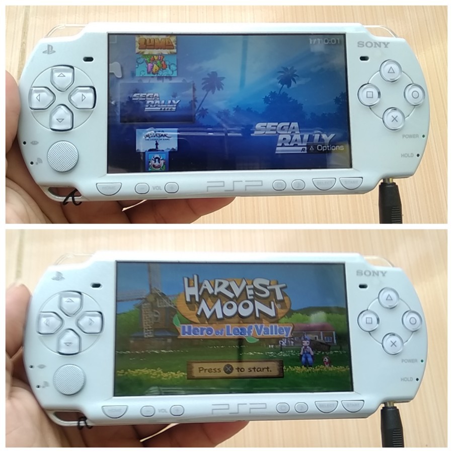 Mainan Console Playstation Portable / Konsol Game PSP 2000 Bekas Normal