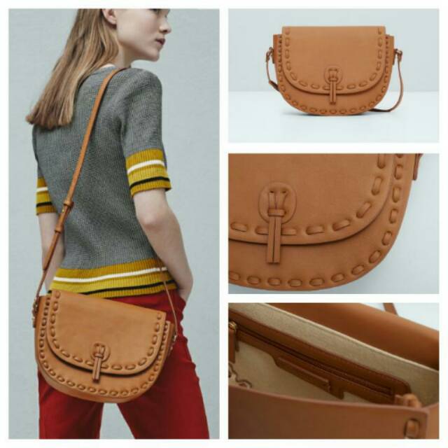 MANGO - flap cross body bag