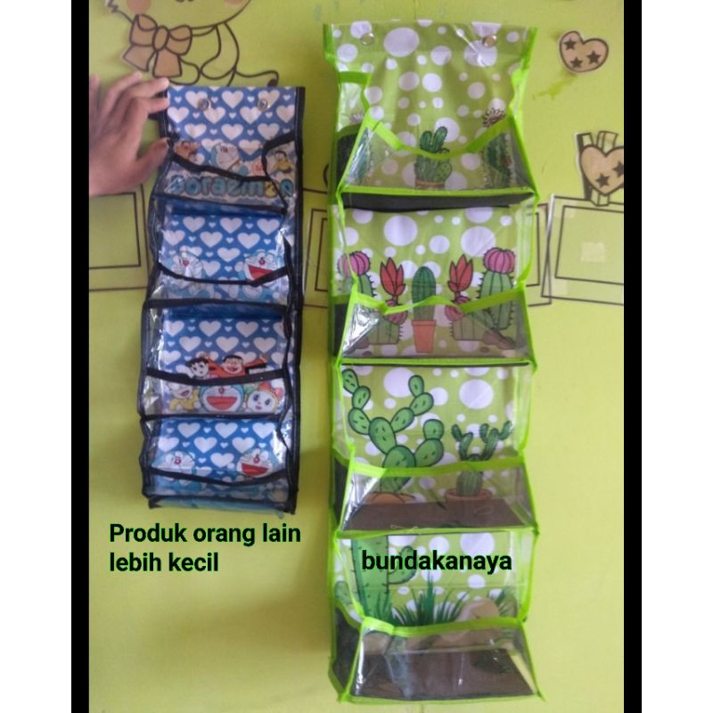 Rak Kosmetik Gantung Karakter