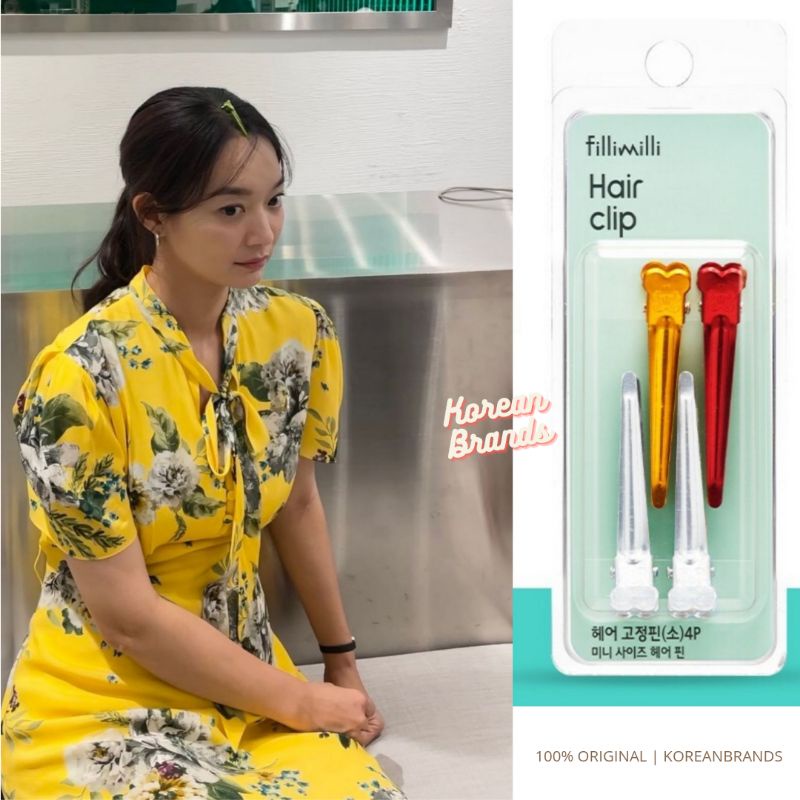 Yoon Hye Jin Shin Min A Hair Clip Hometown Cha Cha Cha Fillimilli Hair Clip 4pcs