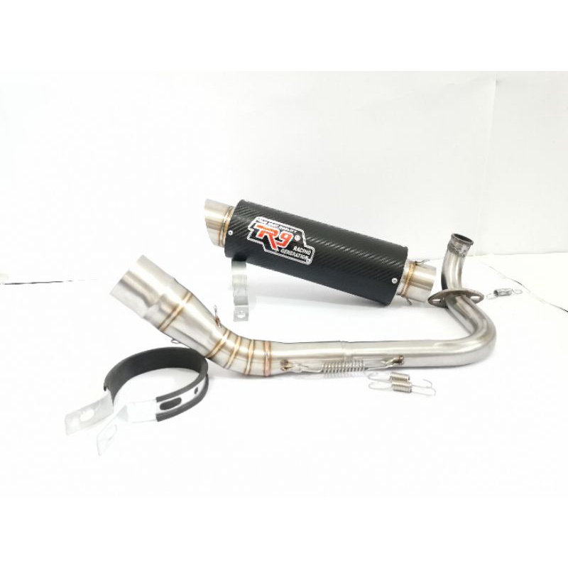 knalpot Racing Stainless purbalingga R9 motor vario 150 vario 110 vario 125  beat scoopy beat street