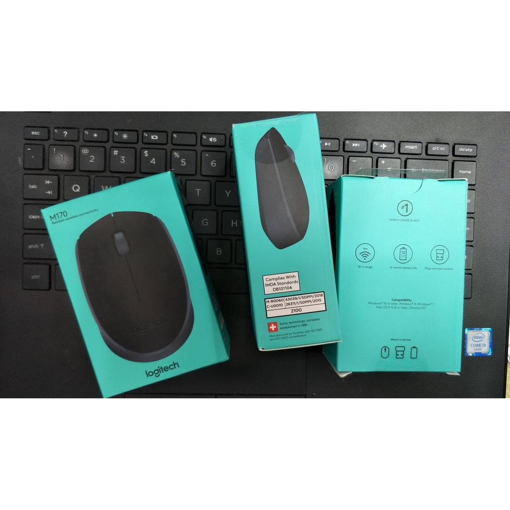 Mouse Wireless Logitech M170 Original Garansi Resmi