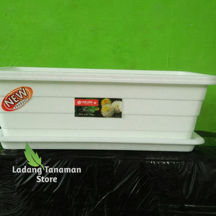 Pot Panjang + Tatakan//Merk Lion Star