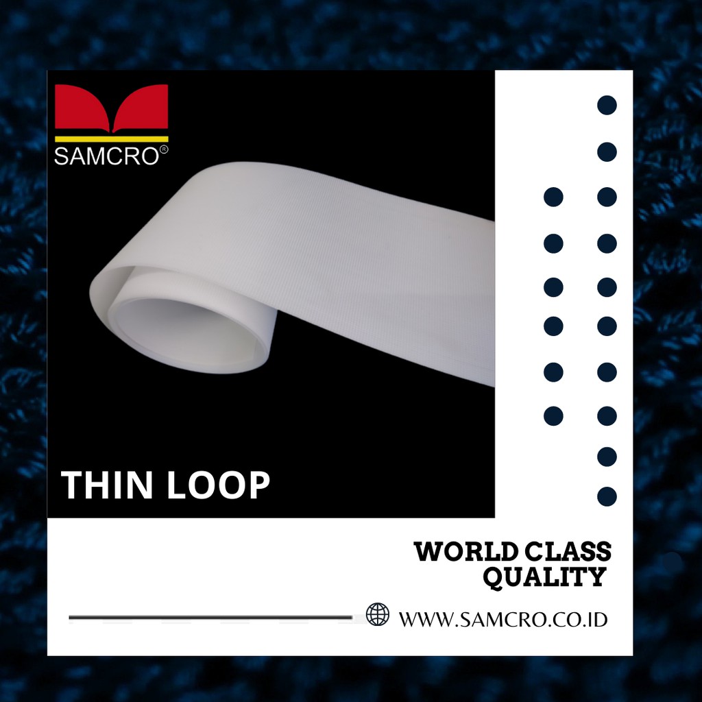 Perekat/Velcro/Magic Tape/Prepetan -Thin loop
