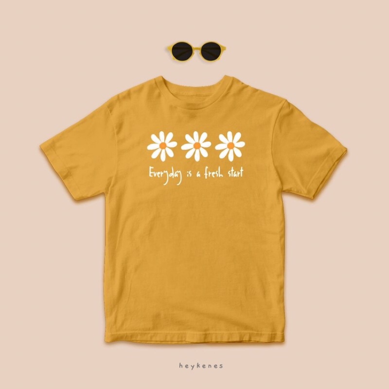 Heykenes Kaos Anak Daisy Cotton 30s