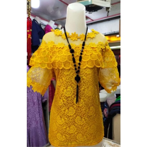 Blouse Renda Brukat