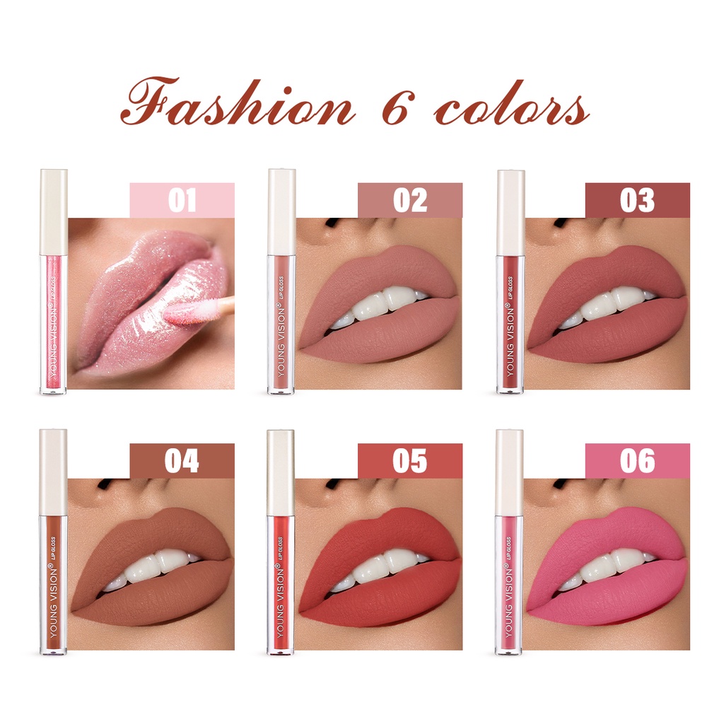 【asli】YOUNG VISION Matte Liquid Lipstick/Lip Gloss