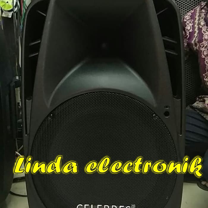 speaker aktif celebres 15inch 1psg 2buah 450watt x2