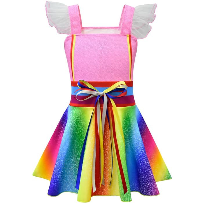 Disney junior fancy nancy costume anak kostum halloween rainbow