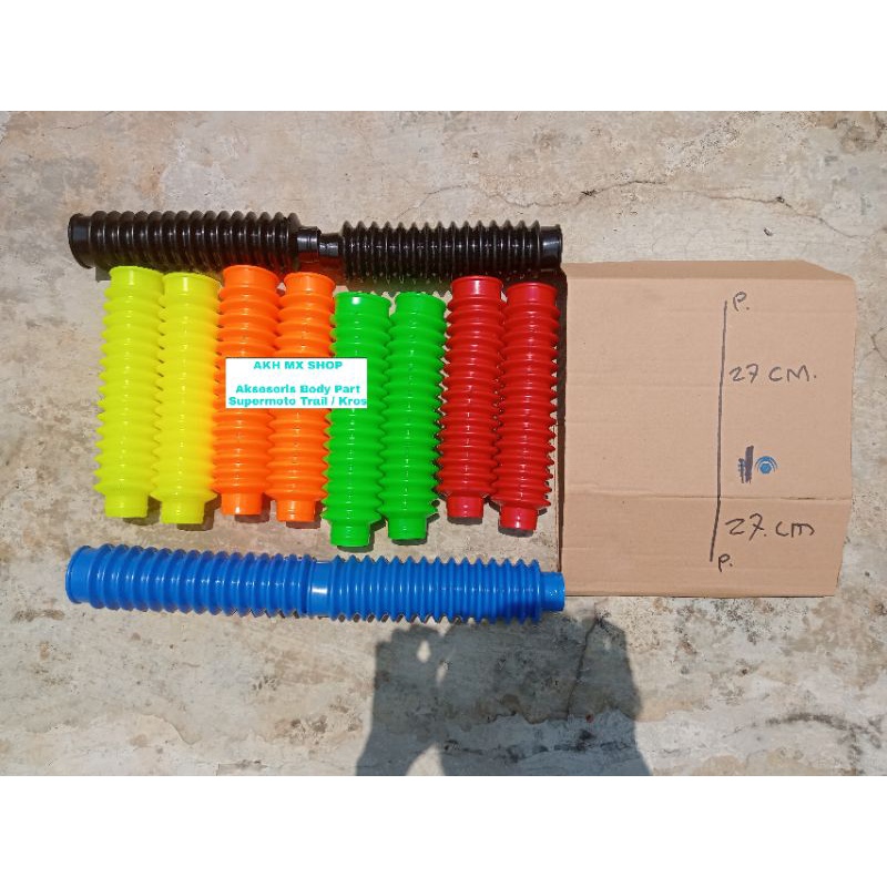 karet shock trail jumbo karer shock USD depan trail KLX BF dtracke crf150