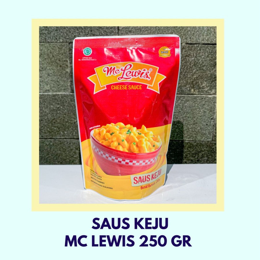 Cheese Sauce / Saus Keju Mc Lewis 250Gr