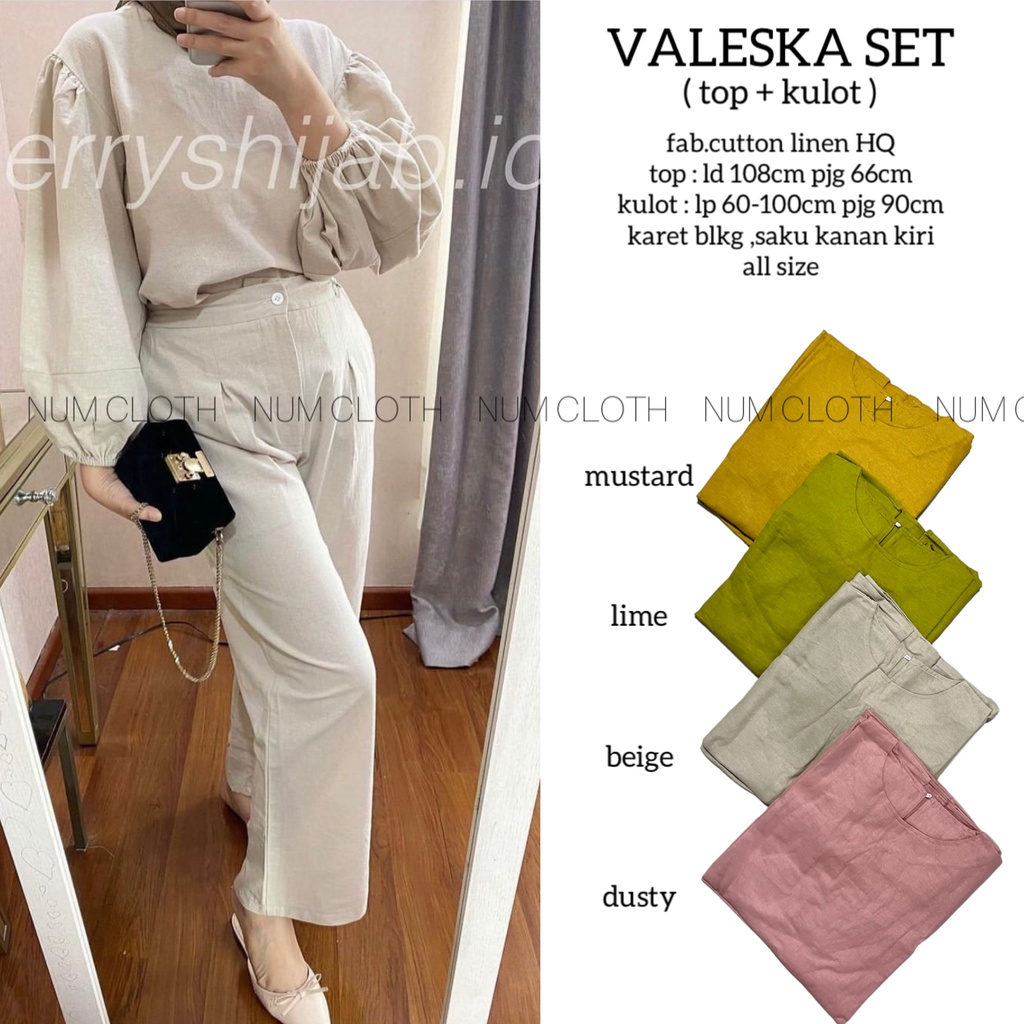 Valeska set ( top + kulot )