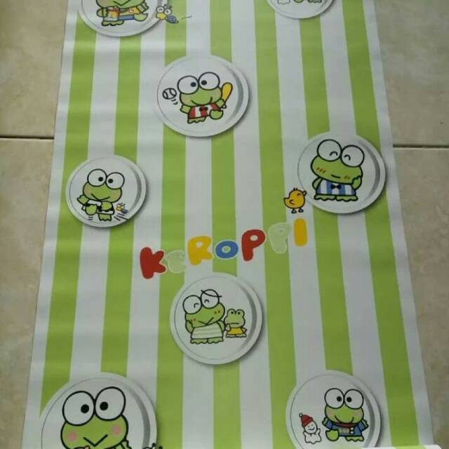 Paling Keren 30 Gambar  Wallpaper Dinding Keroppi Richi 