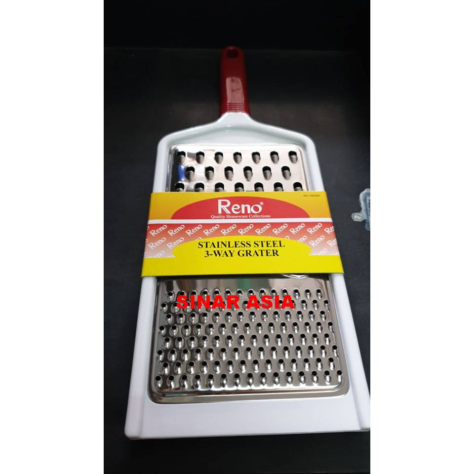 Parutan Keju Stainless Grater 32cm Reno 180205 - Besar