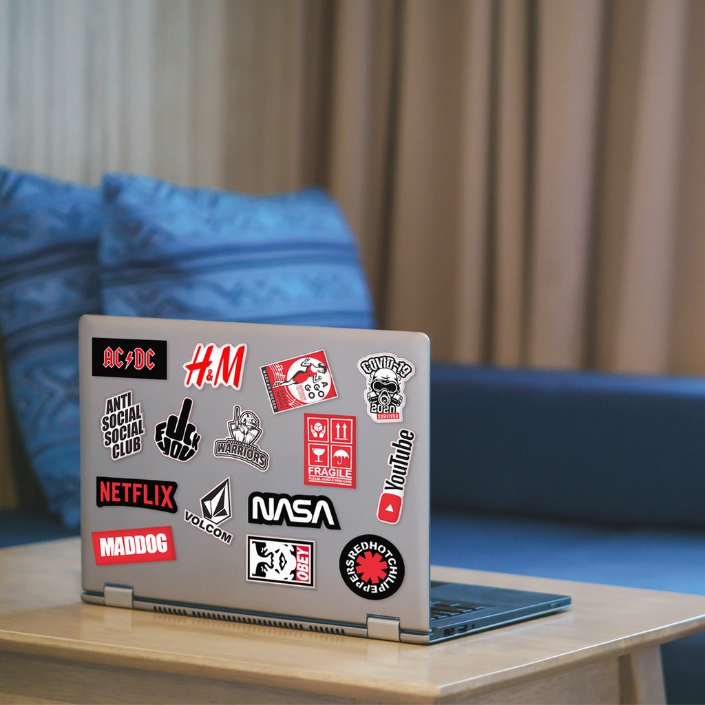 Stiker Sticker Pack BRAND STREETWEAR | STIKER TUMBLER LAPTOP KOPER HELM