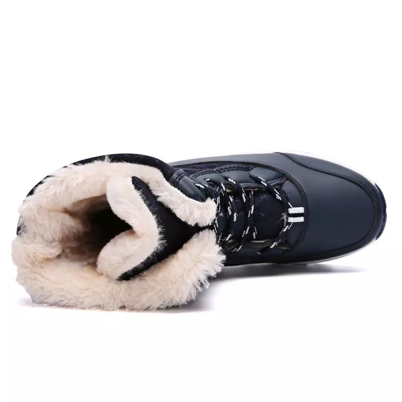 Winter Snow Boots Waterproof Sneaker Boots anti air Musim Dingin