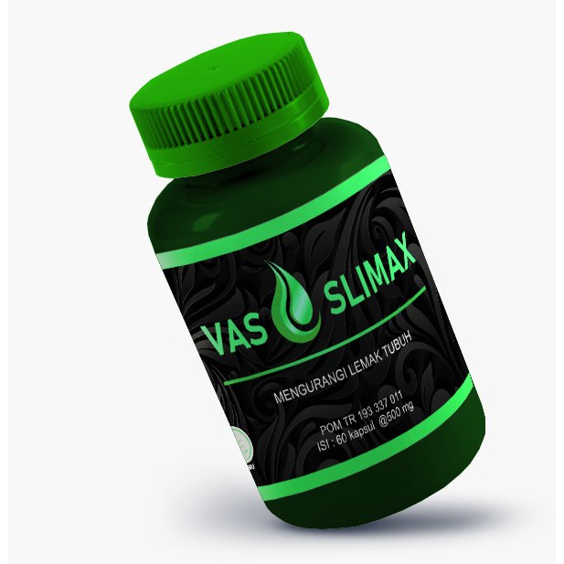 VAS SLIMAX Suplemen Obat Pelangsing dan Penurun Berat Badan Herbal Alami