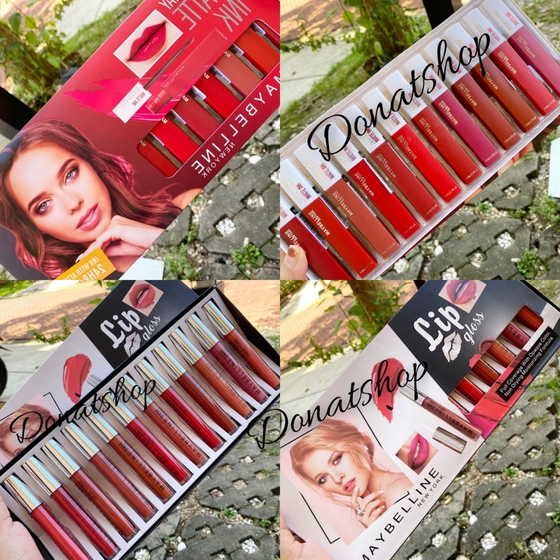 [ PER BOX ISI 12PCS ] MAYBELINE SUPERSTAY MATTE INK LIPCREAM NUDE