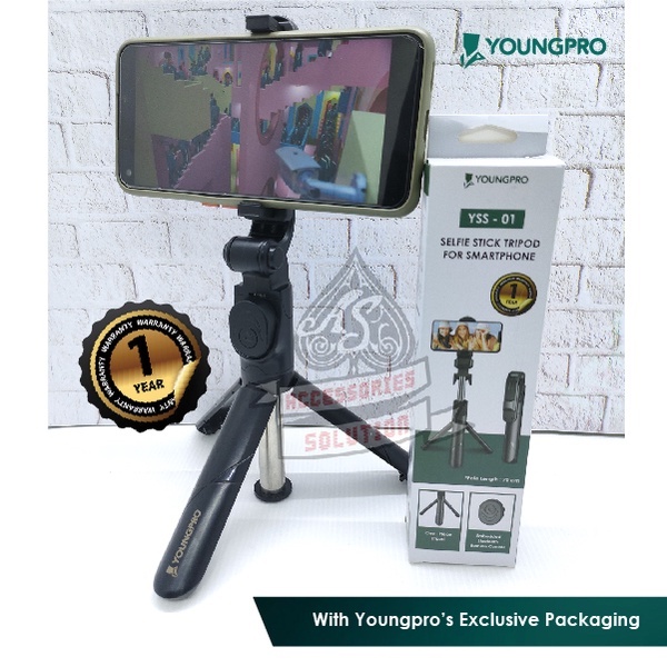 TRIPOD YOUNGPRO YSS-01 YSS-02 - TRIPOD STICK SELFIE PORTABLE WITH WIRELESS REMOTE SHUTTER