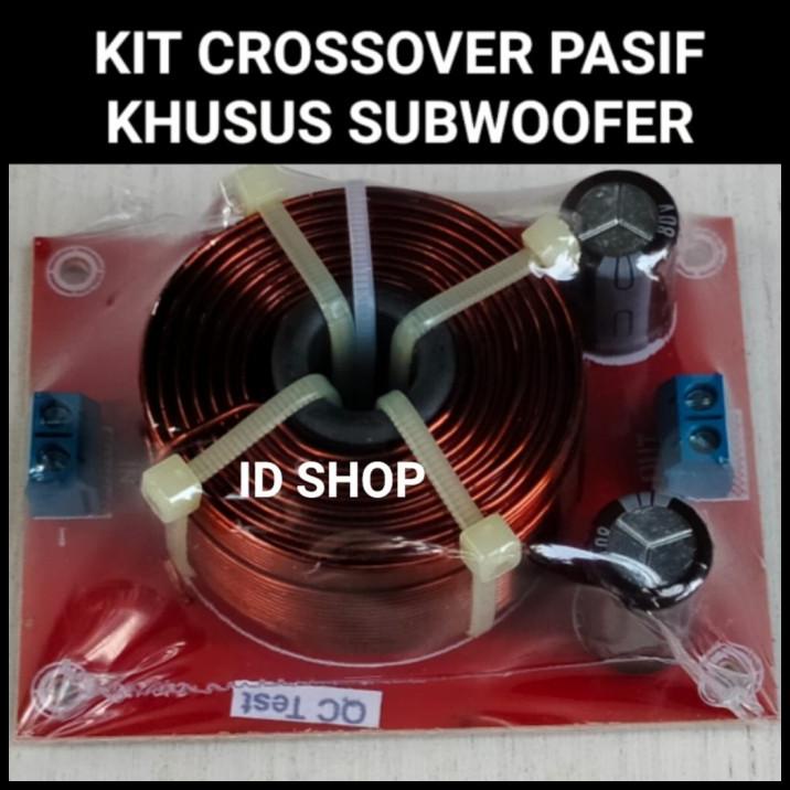 Kit Crossover Pasif Khusus Subwoofer Kerosoper Subwofer Bass Jd Mantap