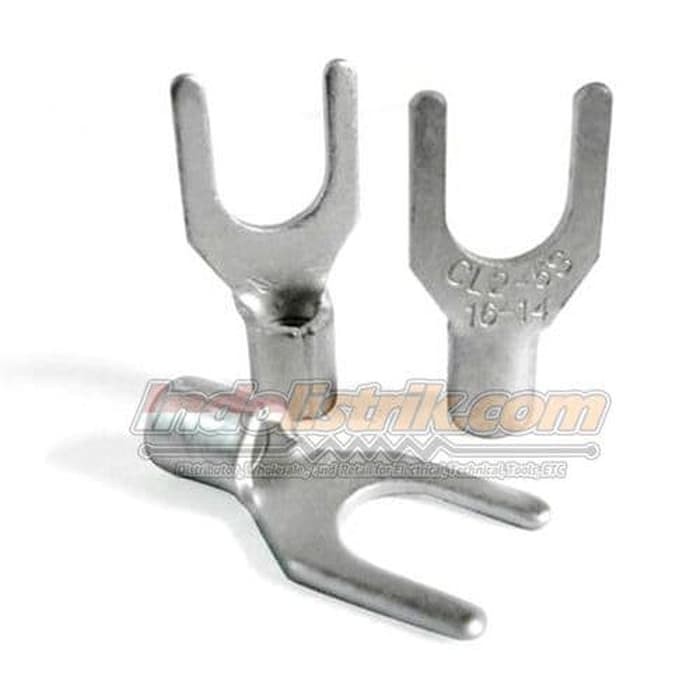 idn.s196 Kabel Skun Y 2.5mm M5 Sekun Garpu CL Y 2 5 TEMBAGA KROM