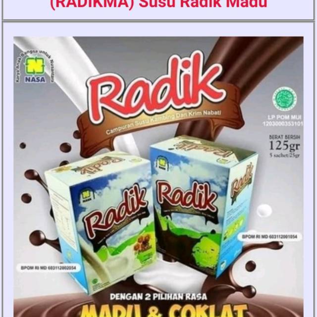 

Susu RADIK Madu
