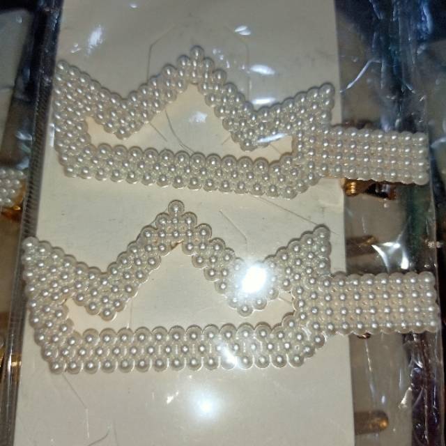 Jepit korea jepit import mutiara ala korea