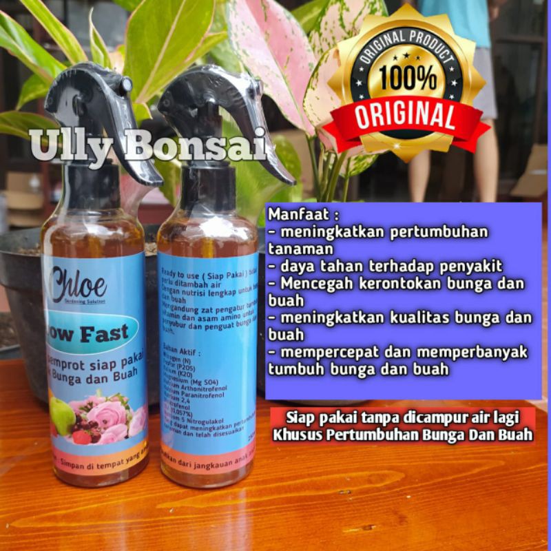 Grow Fast Pupuk Untuk Bunga Dan Buah Siap Pakai 250ml