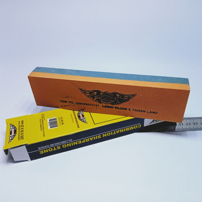 Batu asah 20cm | Asahan pisau | Ungkal fukuda