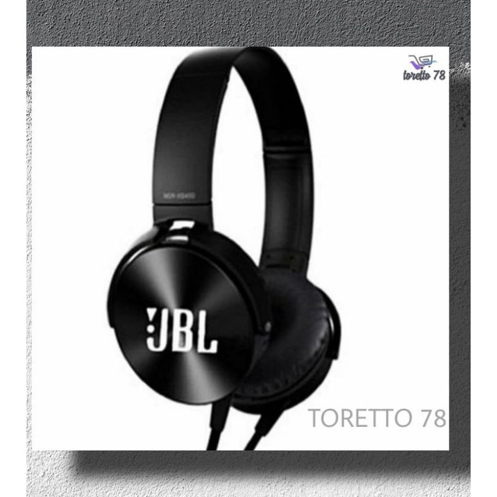 Headset Bando Besar Super Bass XB-450 JBL