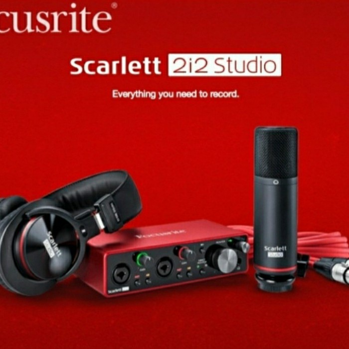 Focusrite Scarlett 212 Studio USB Audio Interface
