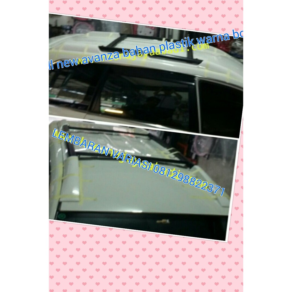roof rail all new avanza