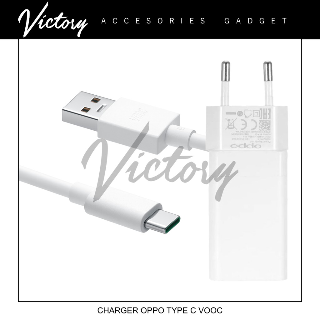 Charger OPPO VOOC TYPE C 4A Flash Charging