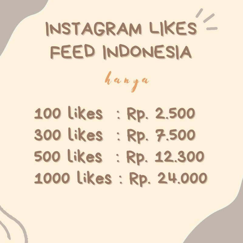 INSTAGRAM LIKES INDONESIA