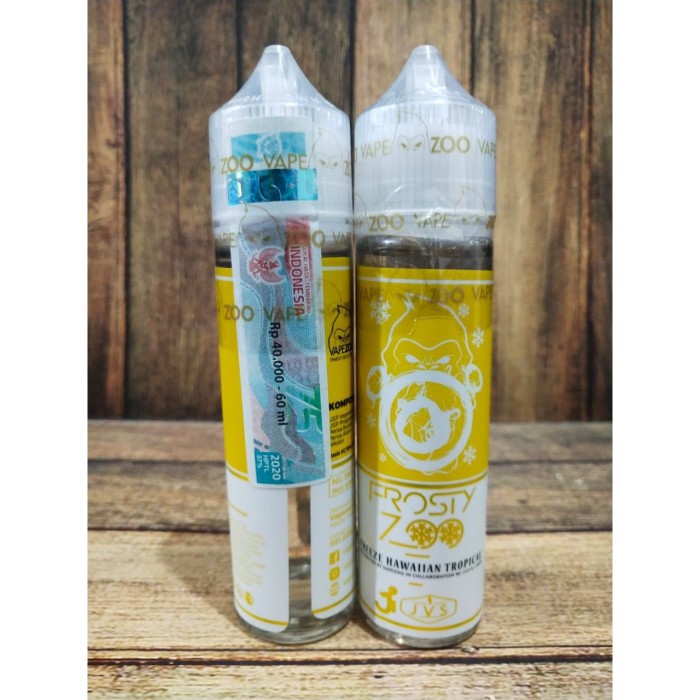 Liquid FROSTY ZOO 60ml 3mg By JVS X VAPEZOO berpita cukai