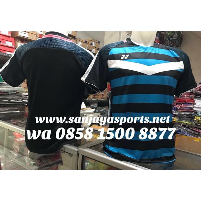 Baju Yonex Impor 235 Biru Kevin Gideon